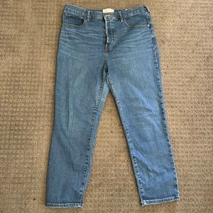 Everlane High Rise Straight Jean SIZE 32 (12)